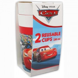 Ποτήρια πολλαπλών χρήσεων Cars - McQueen (2 τεμ) Ποτήρια πολλαπλών χρήσεων Cars - McQueen (2 τεμ)