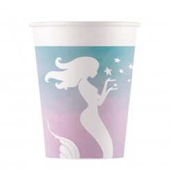 Ποτήρια πάρτυ Elegant Mermaid (8 τεμ) Ποτήρια πάρτυ Elegant Mermaid (8 τεμ)