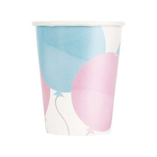 Ποτήρια πάρτυ Gender Reveal (8 τεμ)