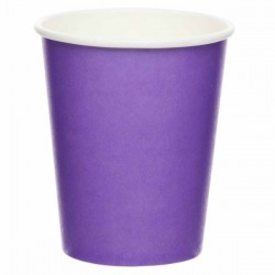 Ποτήρια χάρτινα μοβ Grape (8 τεμ) Ποτήρια χάρτινα μοβ Grape (8 τεμ)