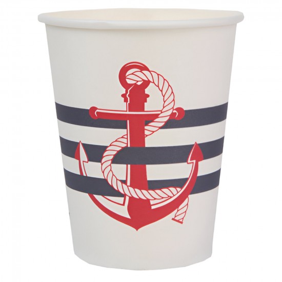 Ποτήρια πάρτυ Ναυτικό (10 τεμ)