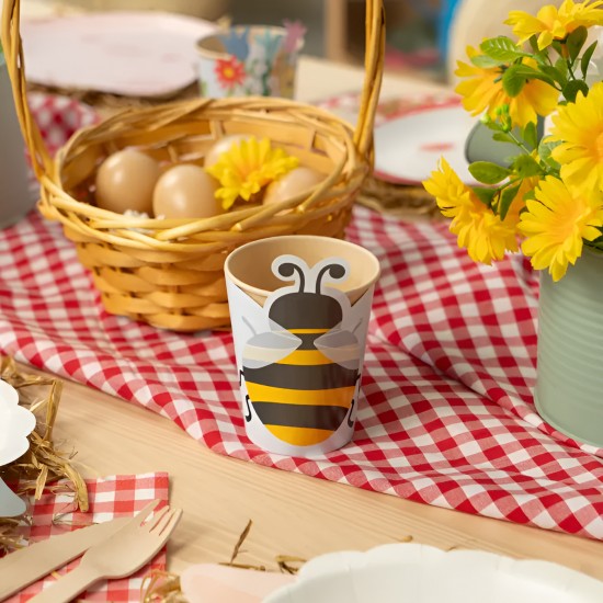 Ποτήρια Πάρτυ Φάρμα 3D (6 τεμ)