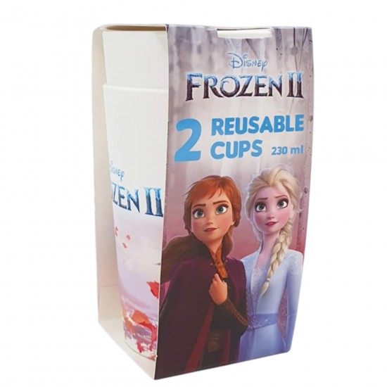 Ποτήρια πολλών χρήσεων Frozen (2 τεμ)