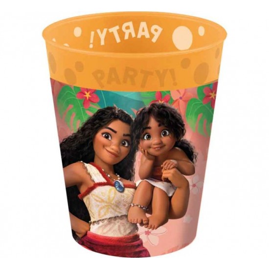 Ποτήρια πορτοκαλί Μοάνα (4 τεμ)