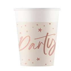 Ποτήρια Rosegold Party (8 τεμ) Ποτήρια Rosegold Party (8 τεμ)