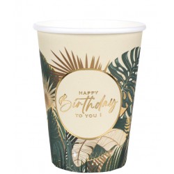 Ποτήρια Ζούγκλα "Happy Birthday To You" (10 τεμ) Ποτήρια Ζούγκλα "Happy Birthday To You" (10 τεμ)