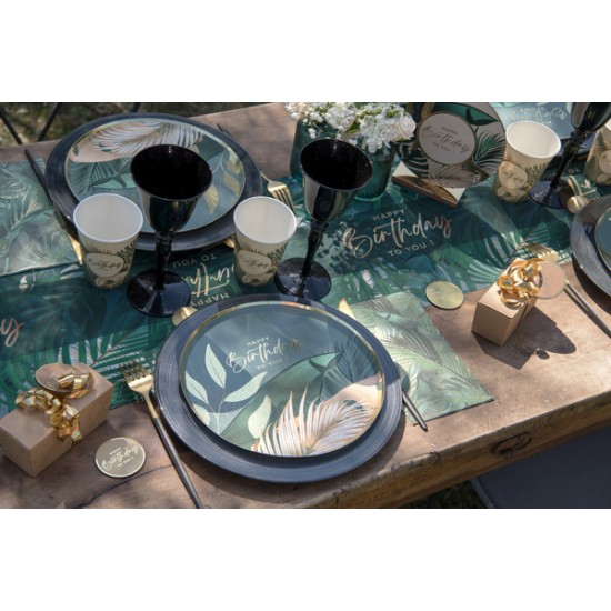 Ποτήρια Ζούγκλα "Happy Birthday To You" (10 τεμ)