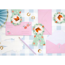 Προσκλήσεις πάρτυ Άλογο Vintage (6 τεμ) Προσκλήσεις πάρτυ Άλογο Vintage (6 τεμ)