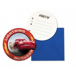 Προσκλήσεις πάρτυ Cars - Legend of the Track (6 τεμ) Προσκλήσεις πάρτυ Cars - Legend of the Track (6 τεμ)