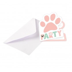 Προσκλήσεις πάρτυ Hello Pets (8 τεμ) Προσκλήσεις πάρτυ Hello Pets (8 τεμ)