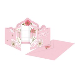 Προσκλήσεις πάρτυ Κύκνος Πριγκίπισσα (8 τεμ) Προσκλήσεις πάρτυ Κύκνος Πριγκίπισσα (8 τεμ)