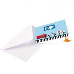 Προσκλήσεις πάρτυ On the Road (8 τεμ) Προσκλήσεις πάρτυ On the Road (8 τεμ)