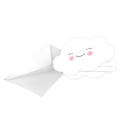 Προσκλήσεις πάρτυ Συννεφάκι (8 τεμ) Προσκλήσεις πάρτυ Συννεφάκι (8 τεμ)
