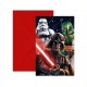 Προσκλήσεις πάρτυ Stars Wars Galaxy (6 τεμ)