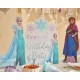 Προσωποποιημένος Πίνακας Frozen Με Αυτοκόλλητα & Φιγούρες που Στέκονται