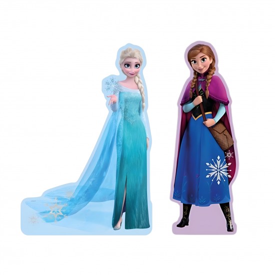 Προσωποποιημένος Πίνακας Frozen Με Αυτοκόλλητα & Φιγούρες που Στέκονται