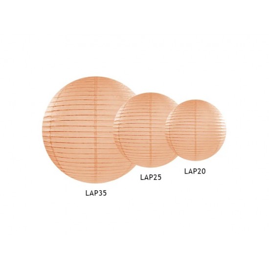 Ροδακινί διακοσμητικό Φαναράκι Ροδακινί διακοσμητικό Φαναράκι