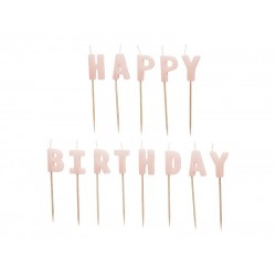 Ροζ Κεράκια Happy Birthday Ροζ Κεράκια Happy Birthday