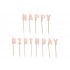 Ροζ Κεράκια Happy Birthday