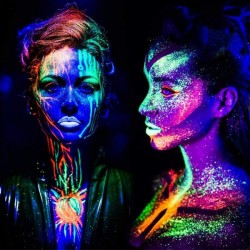 Ροζ Neon χρώμα για πρόσωπο και σώμα Ροζ Neon χρώμα για πρόσωπο και σώμα