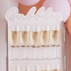 Ροζ Prosecco Wall – Σταντ για ποτήρια σαμπάνιας Ροζ Prosecco Wall – Σταντ για ποτήρια σαμπάνιας
