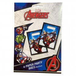 Σακουλάκια για δώρα πάρτυ Avengers (4 τεμ) Σακουλάκια για δώρα πάρτυ Avengers (4 τεμ)