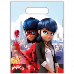 Σακουλάκια για δωράκια Miraculous Ladybug (6 τεμ) Σακουλάκια για δωράκια Miraculous Ladybug (6 τεμ)