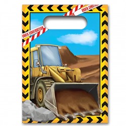 Σακουλάκια για δωράκια Μπουλντόζες Construction (4 τεμ) Σακουλάκια για δωράκια Μπουλντόζες Construction (4 τεμ)
