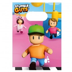 Σακουλάκια για δωράκια - Stumble Guys (4 τεμ) Σακουλάκια για δωράκια - Stumble Guys (4 τεμ)
