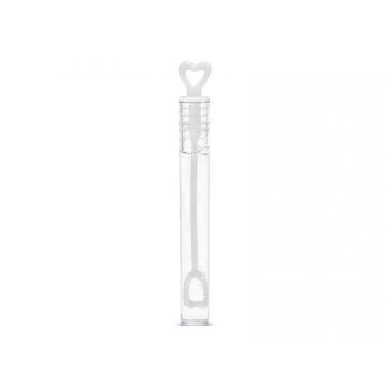 Σαπουνόφουσκες Καρδιά λευκές (48 τεμ)