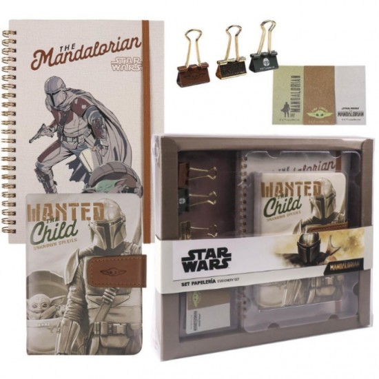 Σετ χαρτικών Star Wars The Mandalorian (8 τεμ) Σετ χαρτικών Star Wars The Mandalorian (8 τεμ)