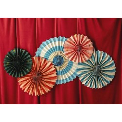 Χάρτινες Βεντάλιες Τσίρκο (5 τεμ) Χάρτινες Βεντάλιες Τσίρκο (5 τεμ)