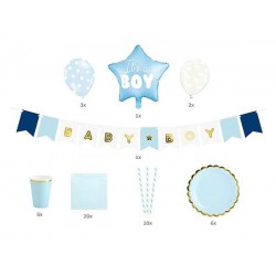 Σετ διακόσμησης πάρτυ "It's a Boy" Σετ διακόσμησης πάρτυ "It's a Boy"
