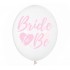 Σετ Διάφανα με ροζ Μπαλόνια Bride to Be (6 τεμ)