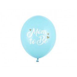 Σετ γαλάζια μπαλόνια "Mom to Be" (6 τεμ) Σετ γαλάζια μπαλόνια "Mom to Be" (6 τεμ)