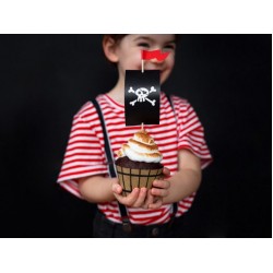 Σετ για cupcake Πειρατές (6 τεμ) Σετ για cupcake Πειρατές (6 τεμ)