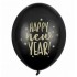 Σετ μαύρα Μπαλόνια Happy New Year (6 τεμ)