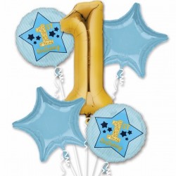 Σετ μπαλόνια 1st Birthday αγόρι (5 τεμ) Σετ μπαλόνια 1st Birthday αγόρι (5 τεμ)
