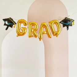 Σετ Μπαλόνια Αποφοίτησης - GRAD (6 τεμ) Σετ Μπαλόνια Αποφοίτησης - GRAD (6 τεμ)
