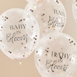 Σετ Μπαλόνια "Baby in Bloom" (5 τεμ) Σετ Μπαλόνια "Baby in Bloom" (5 τεμ)