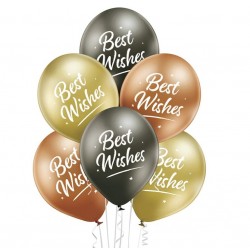 Σετ μπαλόνια Best Wishes (6 τεμ) Σετ μπαλόνια Best Wishes (6 τεμ)