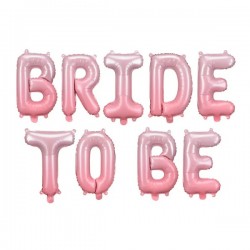 Σετ Μπαλόνια "Bride to be" ροζ όμπρε (9 τεμ) Σετ Μπαλόνια "Bride to be" ροζ όμπρε (9 τεμ)