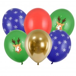 Σετ μπαλόνια Christmas Night (6 τεμ)