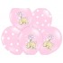 Σετ Μπαλόνια Ελεφαντάκι ροζ (6 τεμ)
