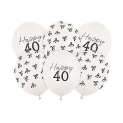 Σετ Μπαλόνια Happy 40 (6 τεμ) Σετ Μπαλόνια Happy 40 (6 τεμ)