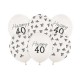 Σετ Μπαλόνια Happy 40 (6 τεμ)