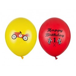 Σετ μπαλόνια Happy Birthday Cars mix (6 τεμ) Σετ μπαλόνια Happy Birthday Cars mix (6 τεμ)