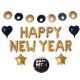 Σετ μπαλόνια Happy New Year (24 τεμ) Σετ μπαλόνια Happy New Year (24 τεμ)