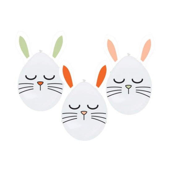 Σετ Μπαλόνια Λαγουδάκια DIY (3 τεμ)