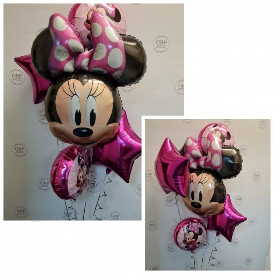 Σετ Μπαλόνια Minnie Mouse Forever (5 τεμ) Σετ Μπαλόνια Minnie Mouse Forever (5 τεμ)
